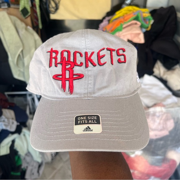 Adidas Rockets Gray Cap - Picture 1 of 5